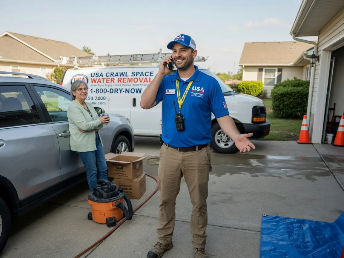 Crawl Space Water Removal Centerton, AR FAQs